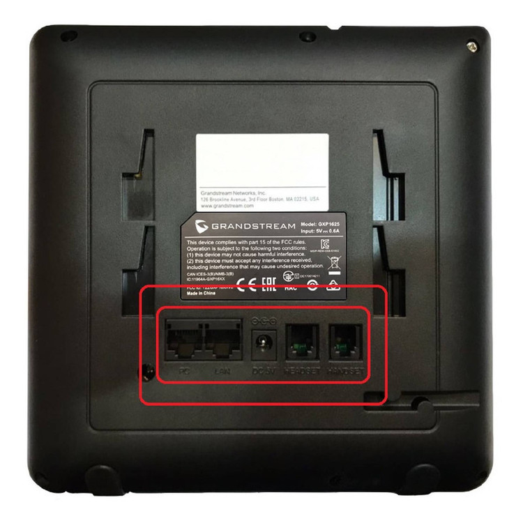 تلفن تحت شبکه گرنداستریم مدل GXP1625 با دو اکانت SIP
